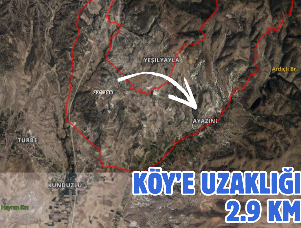 AFYON İHSANİYE AYAZİNİ/FATİH 698 M² TARLAMIZ SATILIKTIR - AFYONKARAHİSAR İHSANİYE fotoğraf 2
